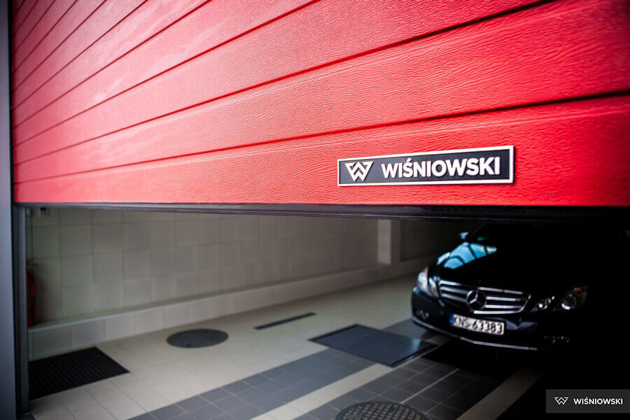 porta industriale rossa wisniowski